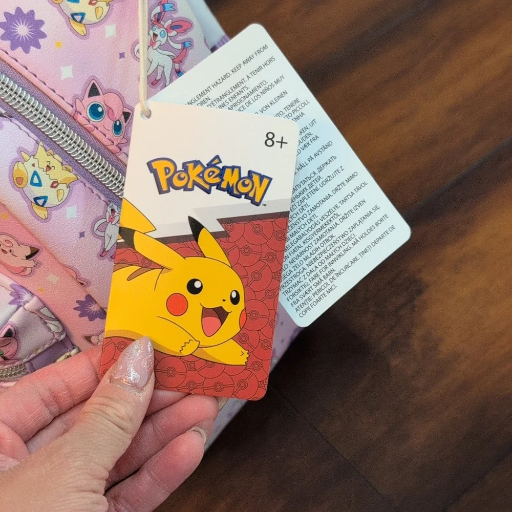 Pink Loungefly Pokemon Backpack - Picture 2 of 2